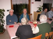 Una parte del gruppo a cena (8533 bytes)